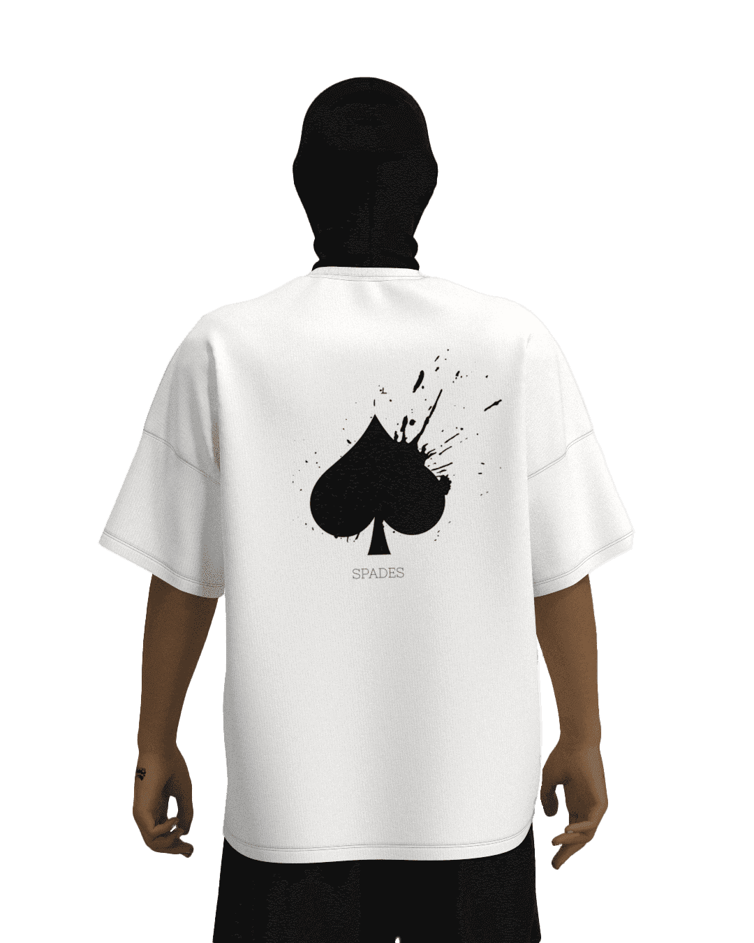Prenda blanca Drop 06 - Spades - The Blackjack Collection