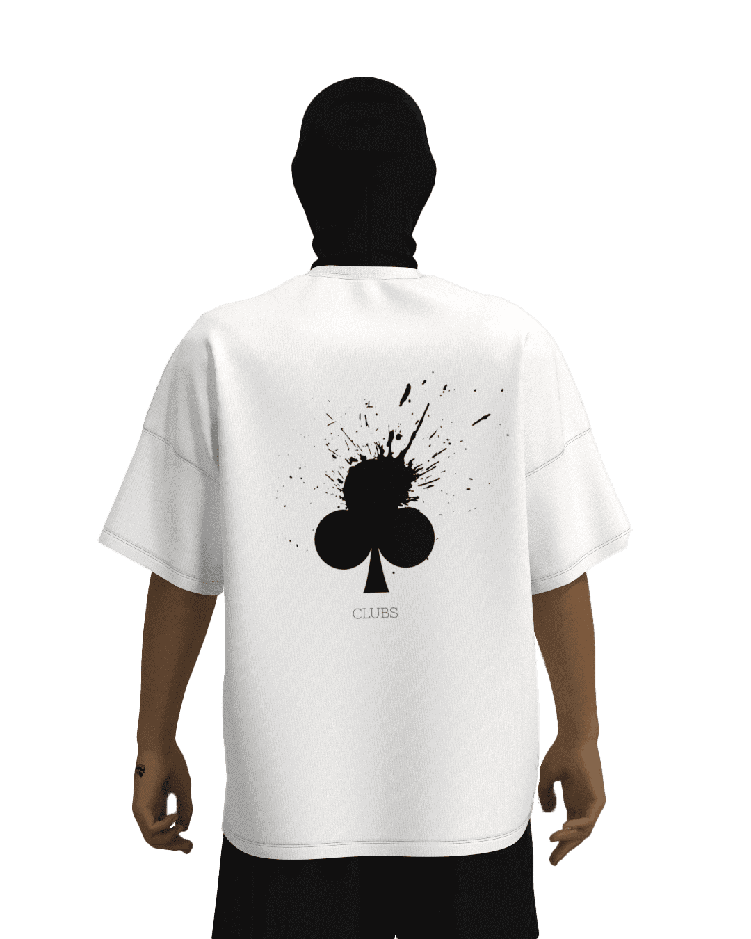 Prenda blanca Drop 08 - Clubs - The Blackjack Collection